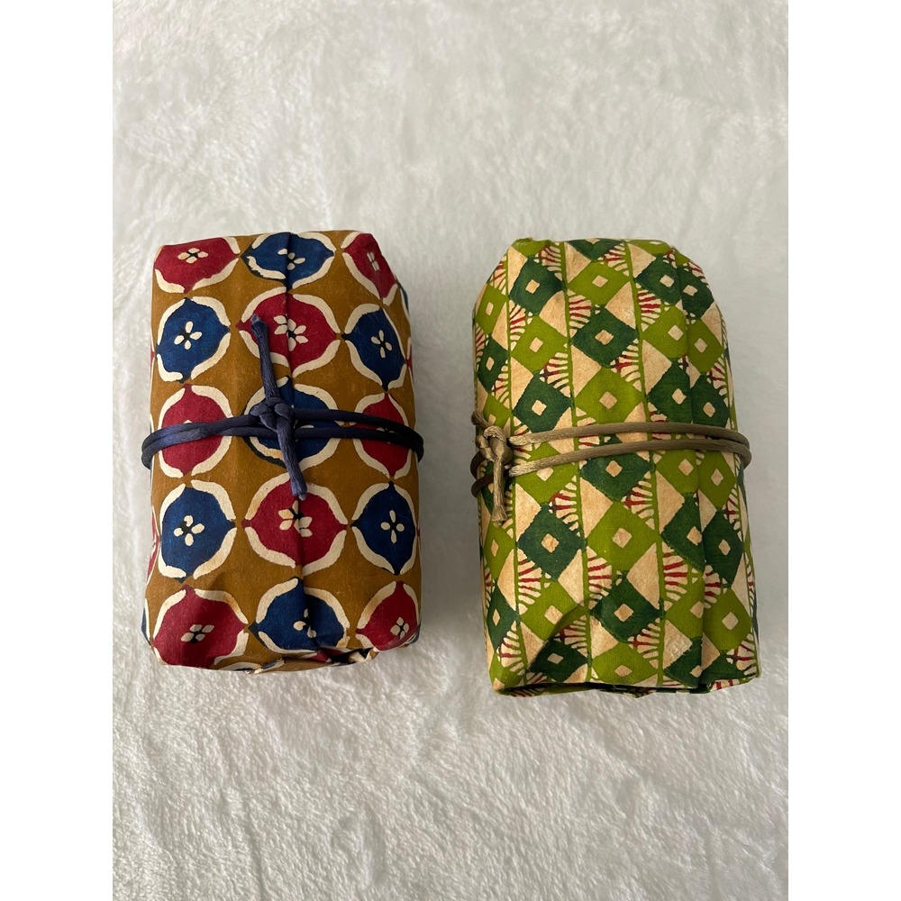 LAFCO New York Kimono Soap‎ Set Almond Citron Verbena Luxury Scented Bar Soap